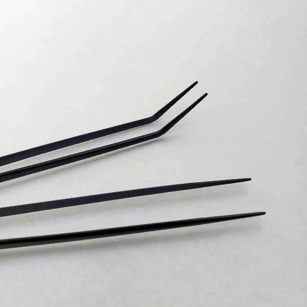 Akvaryum Bitki Maşası - Düz Uçlu - Carbon Siyah - Bitki Ekim Cımbızı	25 cm